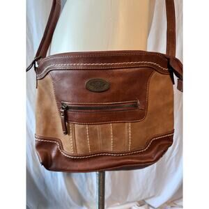 BOC Two-Tone Crossbody Shoulder Bag